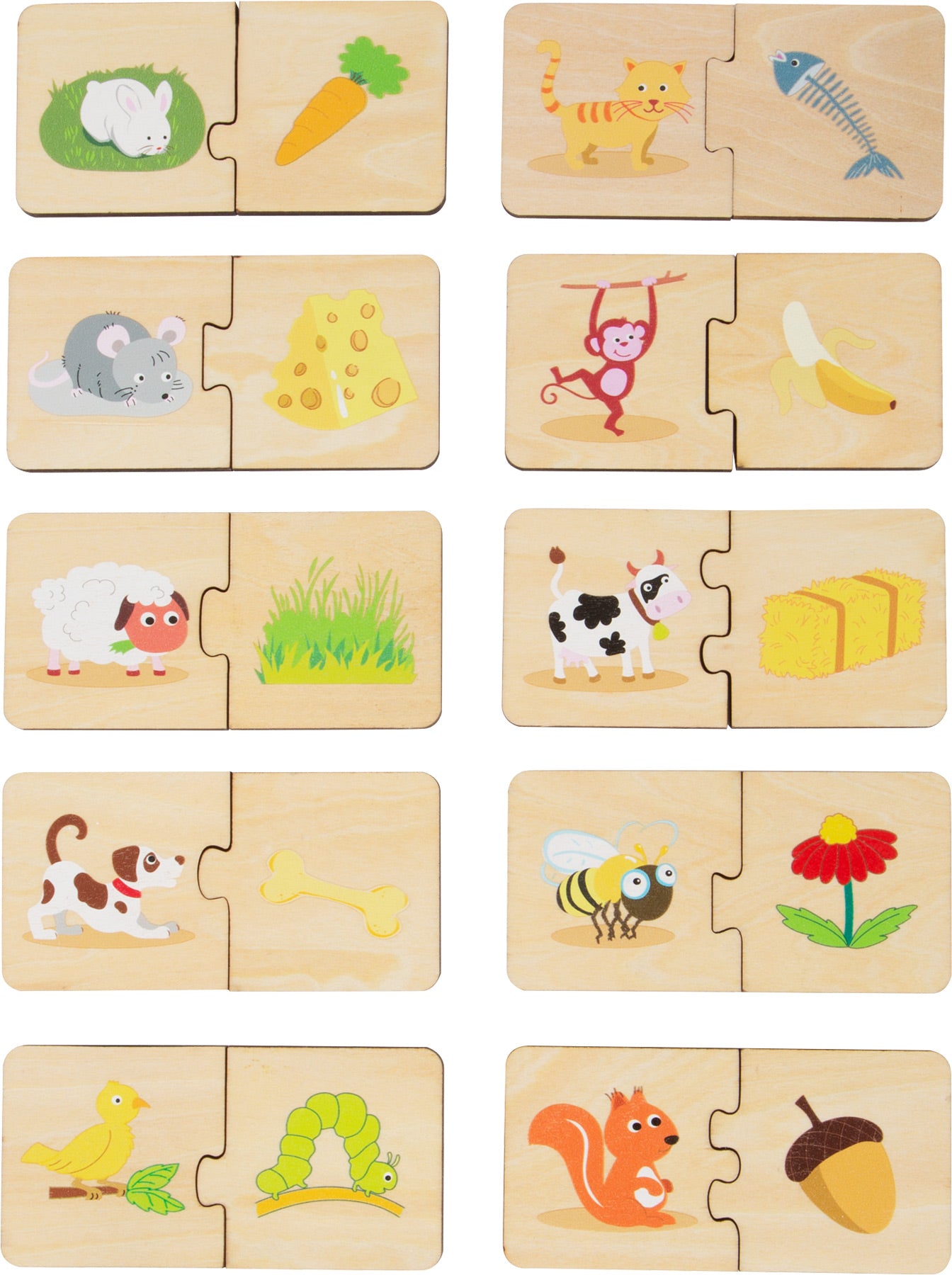 Cutie puzzle cu animale