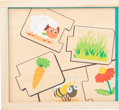 Cutie puzzle cu animale